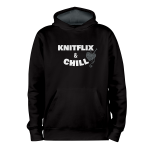 Knitflix_NOIR_hoodies_Devant